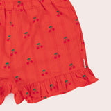 Very Cherry Frill Shorts- Cherry SS22