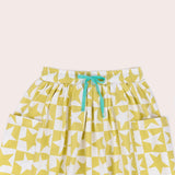 Super Star Pocket Midi Skirt- Yellow SS22