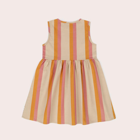 Candy Stripe Sleeveless Dress- Candy Stripe SS22