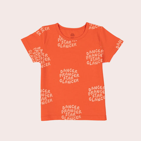 Star Glancer Tee- Fizzy Red SS22