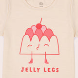 Jelly Legs Tee- Sugar SS22
