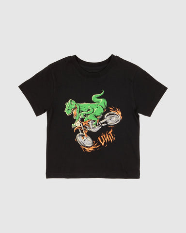 Kids Tees Whipped Out- Black SS23