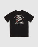 Youth Tees Attack- Black SS23