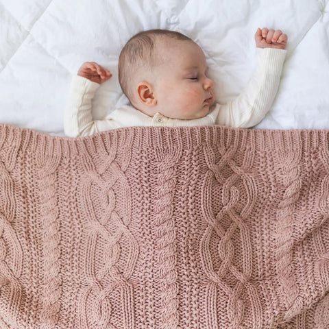 Nude Reilly Baby Blanket