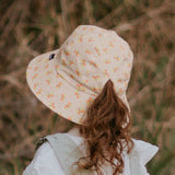 Girls Ponytail Bucket Sun Hat- Butterfly SS23