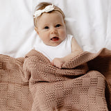 Nude Freya Baby Blanket