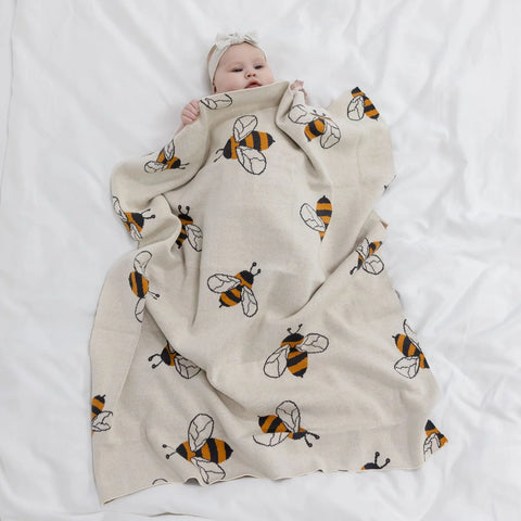 Banjo Bee Baby Blanket