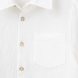 ARCHIE L/S BUTTON SHIRT - IVORY SS24