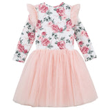 Tilly Floral L/S Tutu Dress AW24