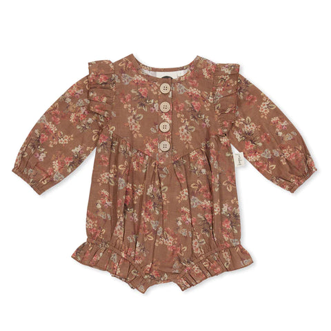 Peony Baby Frill Playsuit AW23