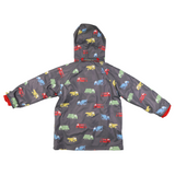 Trucks Polar Fleece Lined Raincoat Charcoal AW24