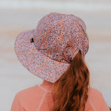 Girls Ponytail Swim Bucket Hat- Valencia SS23