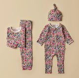 Bunny Hop Organic Zipsuit with feet AW24