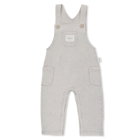 Stonewash Grey Overalls AW23