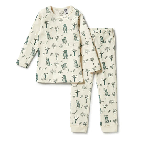The Woods Organic Long Sleeve Pyjamas AW23