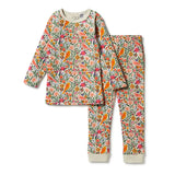 Birdy Floral Organic Long Sleeve Pyjamas AW23