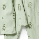 Bear Hug Organic Rib Long Sleeve Pyjamas AW23