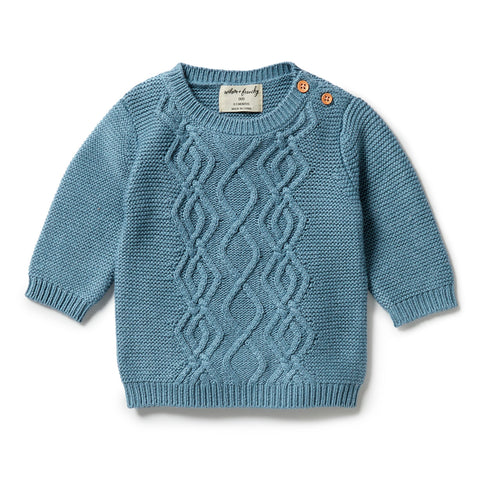 Bluestone Knitted Cable Jumper AW23
