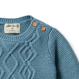Bluestone Knitted Cable Jumper AW23