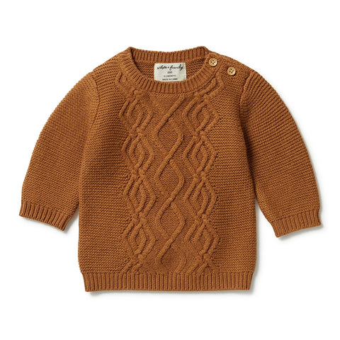 Spice Knitted Cable Jumper AW23