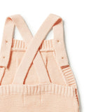 Blush Knitted Overall AW23
