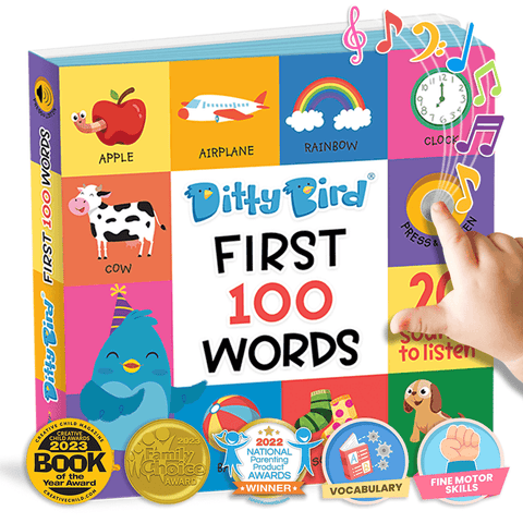 Ditty Bird Baby Sound Book: First 100 Words