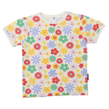 Cotton PJs Flower Print Cloud SS24