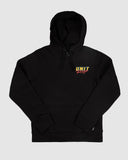 Racing Team Youth Fleece Hoodie- Black AW25