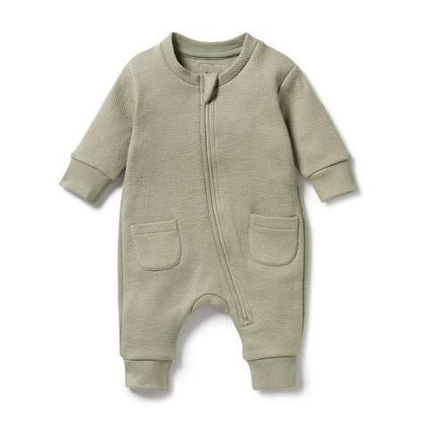 Oak Organic Quilted Growsuit AW24