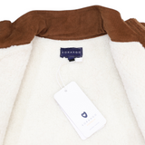 Sherpa Lined Cord Jacket- Chestnut AW25