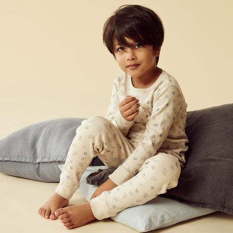 Falling Oak Organic Long Sleeved Pyjamas AW24