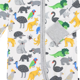 Australian Animal Zip Onesi- Grey AW25