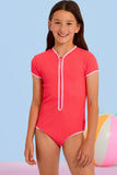 Essentials Paddlesuit- Hot Pink AW25