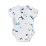 Ocean Short Sleeve Organic Bodysuit SS24