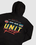 Racing Team Youth Fleece Hoodie- Black AW25