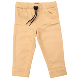 Stretch Twill Chino with Drawstring Sand AW24