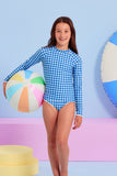 Gingham Surfset- Blue Lottie AW25