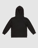 Stack Kids Zip Thru Hoodie- Black AW25