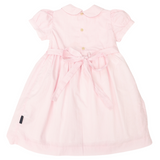 Hand Smocked Frill Dress Pink SS24