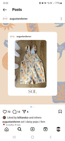 Sol Overalls SS24