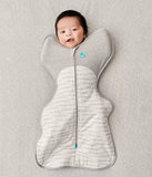 Swaddle Up Stage 1 Warm 2.5Tog- White Dreamer