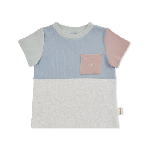 Colour Block Rib T-shirt SS24