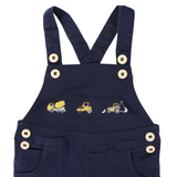 Trucks and Diggers Embroidered Shortall Navy SS24