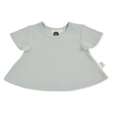 Sage Rib Flutter Tee SS24