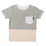 Contrast Tee- Green SS24