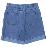 High Waisted Denim Short Light SS24