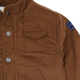 Sherpa Lined Cord Jacket- Chestnut AW25