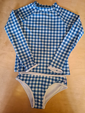 Gingham Surfset- Blue Lottie AW25