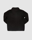 District Kids Half Pile Fleece Jackets- Black AW25