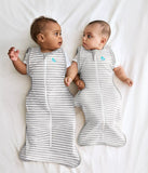 Swaddle Up Stage 2 Transitional Bag Original 1.0Tog- Grey Stripe